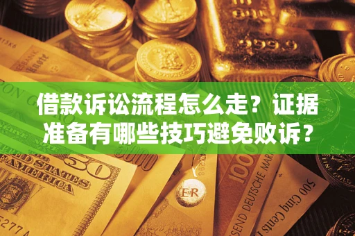 武汉借款诉讼流程怎么走？证据准备有哪些技巧避免败诉？