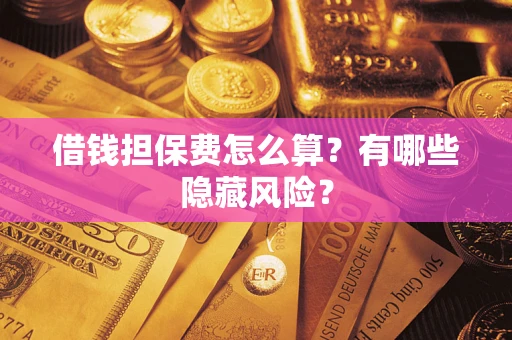 武汉借钱担保费怎么算？有哪些隐藏风险？