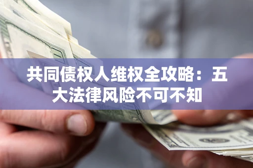 武汉共同债权人维权全攻略：五大法律风险不可不知