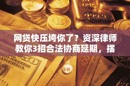 武汉网贷快压垮你了？资深律师教你3招合法协商延期，摆脱暴力催收！