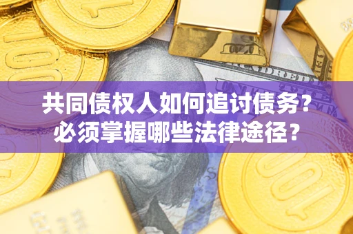 武汉共同债权人如何追讨债务？必须掌握哪些法律途径？