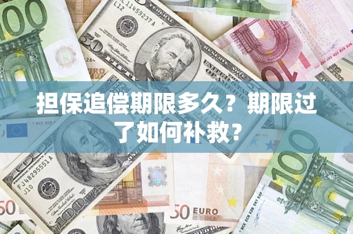 武汉担保追偿期限多久？期限过了如何补救？
