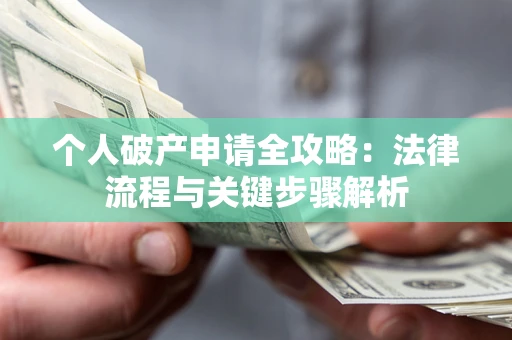 武汉个人破产申请全攻略：法律流程与关键步骤解析