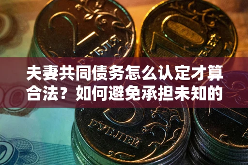 武汉夫妻共同债务怎么认定才算合法？如何避免承担未知的债务风险？